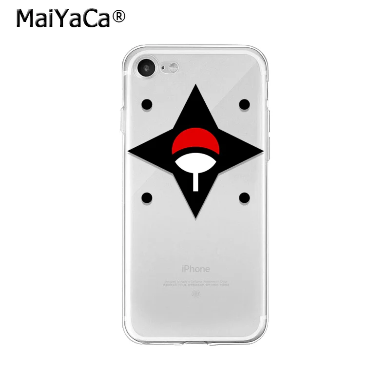 MaiYaCa Anime Naruto Sharingan TPU Soft Silicone Phone Case Cover for iPhone X XS MAX 6 6s 7 7plus 8 8Plus 5 5S SE XR | Мобильные