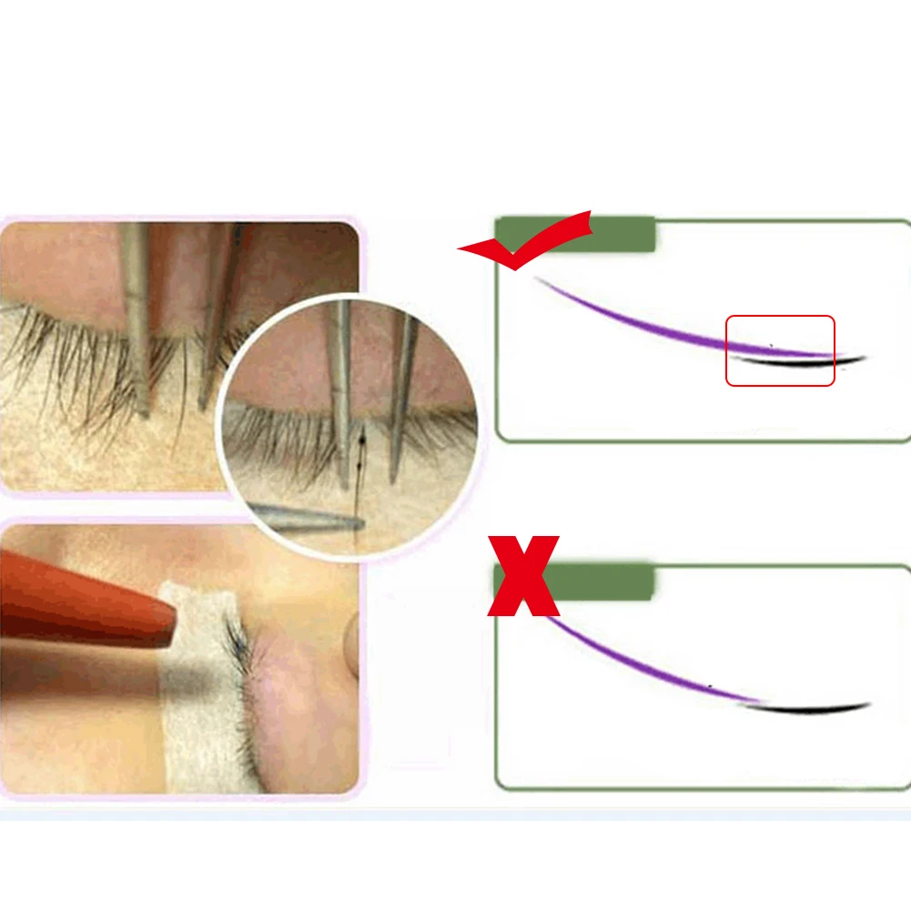 Инструмент для макияжа прочная прокладка профессиональный клей поддон легкий