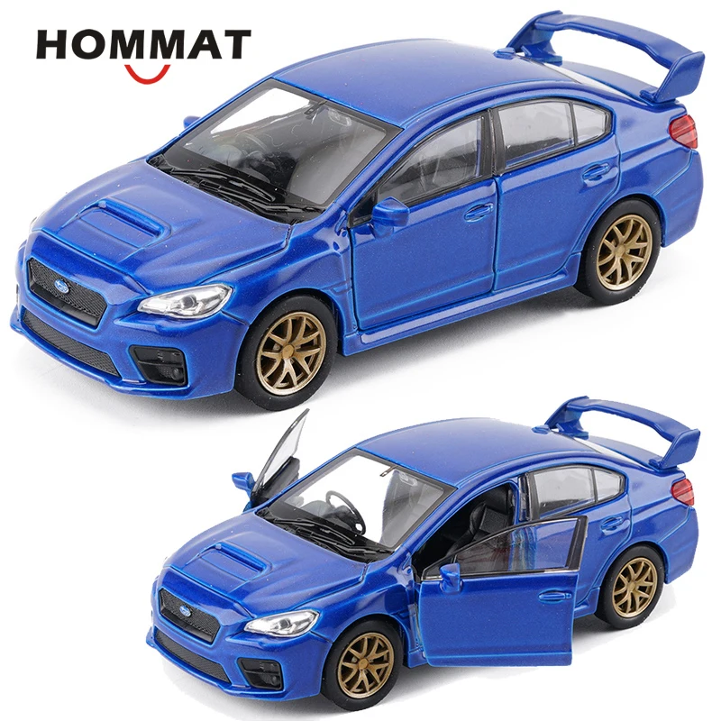 Hommate моделирование Welly 1:36 Subaru Impreza WRX STI модель автомобилей сплав литья под давлением модель игрушечной машины металлические Машинки Игрушки для детей