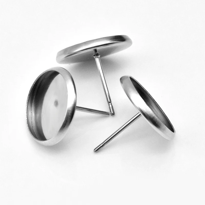 Серьги гвоздики из нержавеющей стали 6 20 мм 30 шт.|diy jewelry findings|jewelry findingsdiy |