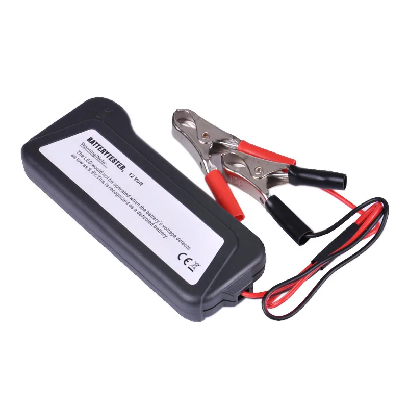 6 светодиодный светильник Батарея датчик IndicatorTester 12V для автомобилей мотоциклов