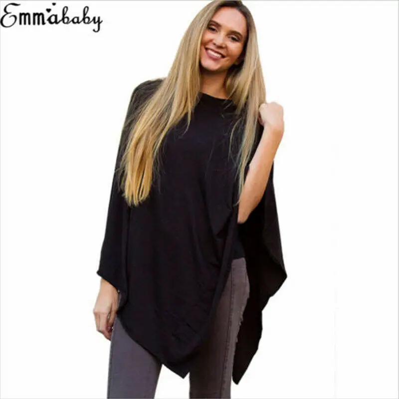 Накидка пончо для кормления мамы PUDCOCO накидка грудью блузка шаль накидки