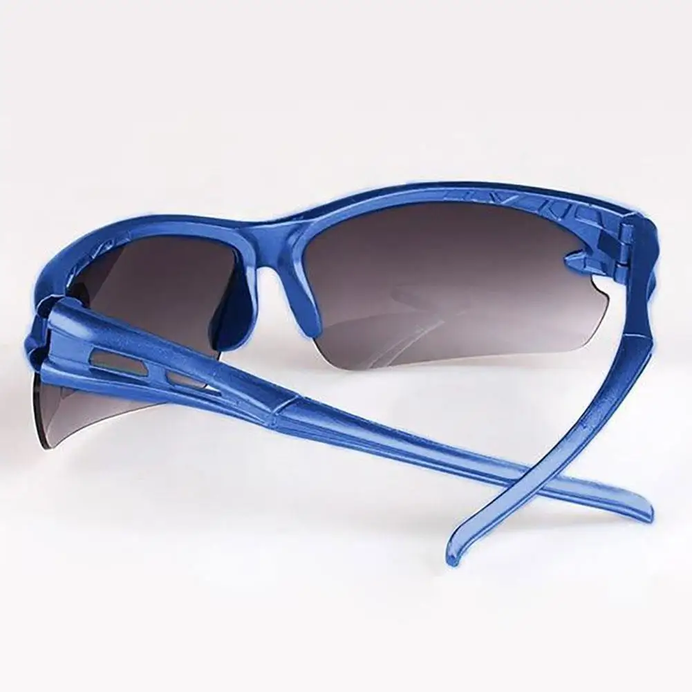blue UV400 Защитные велосипедные солнцезащитные очки, очки для спорта на открытом воздухе, для езды на велосипеде, пешего туризма, велосипедные солнцезащитные очки, очки с 5 линзами - Цвет: blue