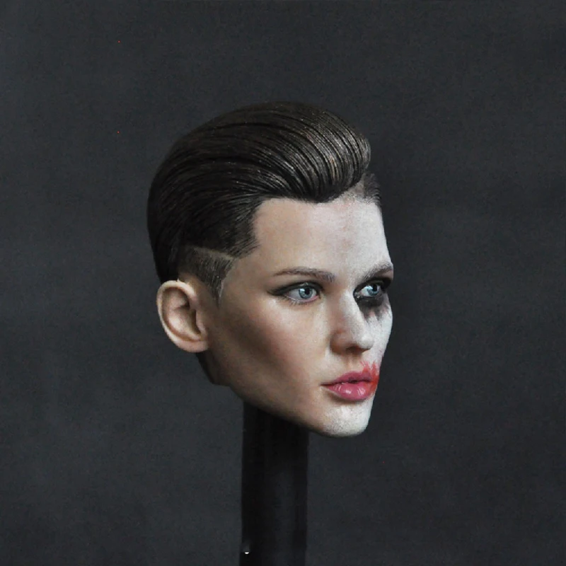 

1/6 Scale Female Head Sculpt Fashion Ruby Rose Head Carved Model for 12''Suntan Action Figures