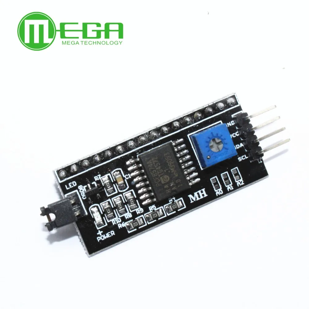 IIC/I2C/интерфейс LCD 1602 2004 ЖК-адаптер пластина для arduino DIY Kit | Электронные компоненты и