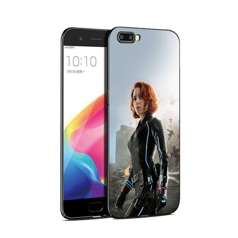 Чехол для Телефона силиконовый Мстители OPPO A3s A39 A57 F1s A59 A83 A1 A73 F5 F7 F9 A7X R9S Reno 3 Pro Realme X50