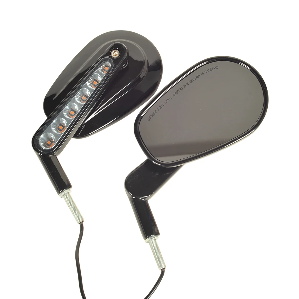 Черные зеркала заднего вида Чехол для Harley V-ROD V ROD VRSCF | Автомобили и мотоциклы