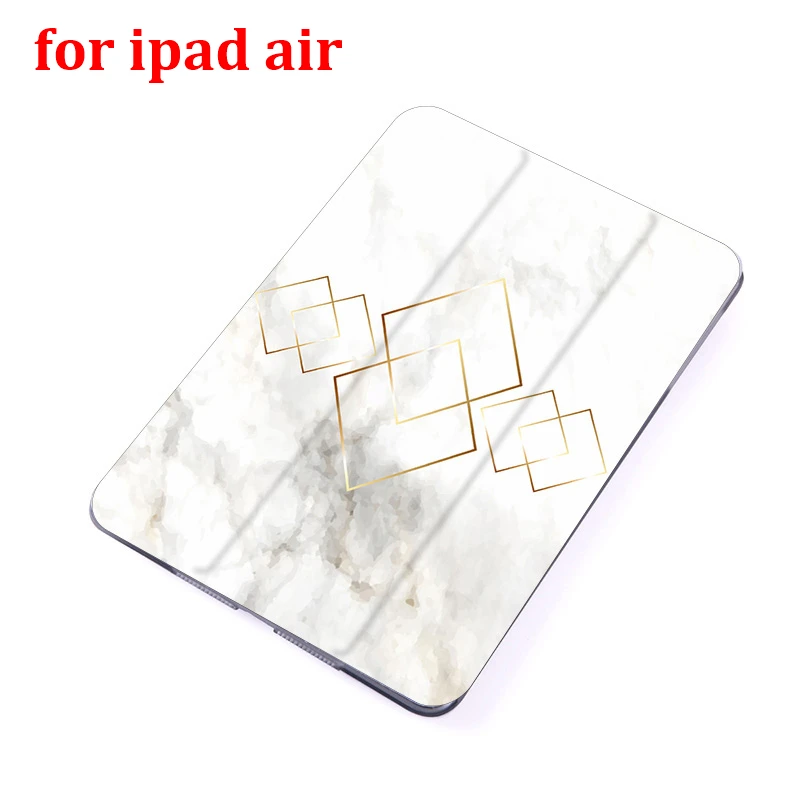 for ipad air Для Ipad Air 1 2 air 10,5 защитный чехол с мраморной подставкой для iPad Air 3 противоударные задние чехлы - Цвет: for ipad air