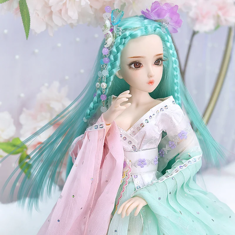 Дневник королева 1/4 BJD кукла шарнир тела Changɾ с макияжем включая одежду обувь
