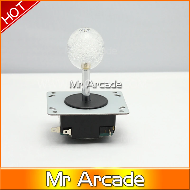 crytal balltop Sanwa JJLW-TM-8 stype OEM Joystick Board Type 32mm lever flat iron plate shaft with cover for jamma arcade game | Спорт и