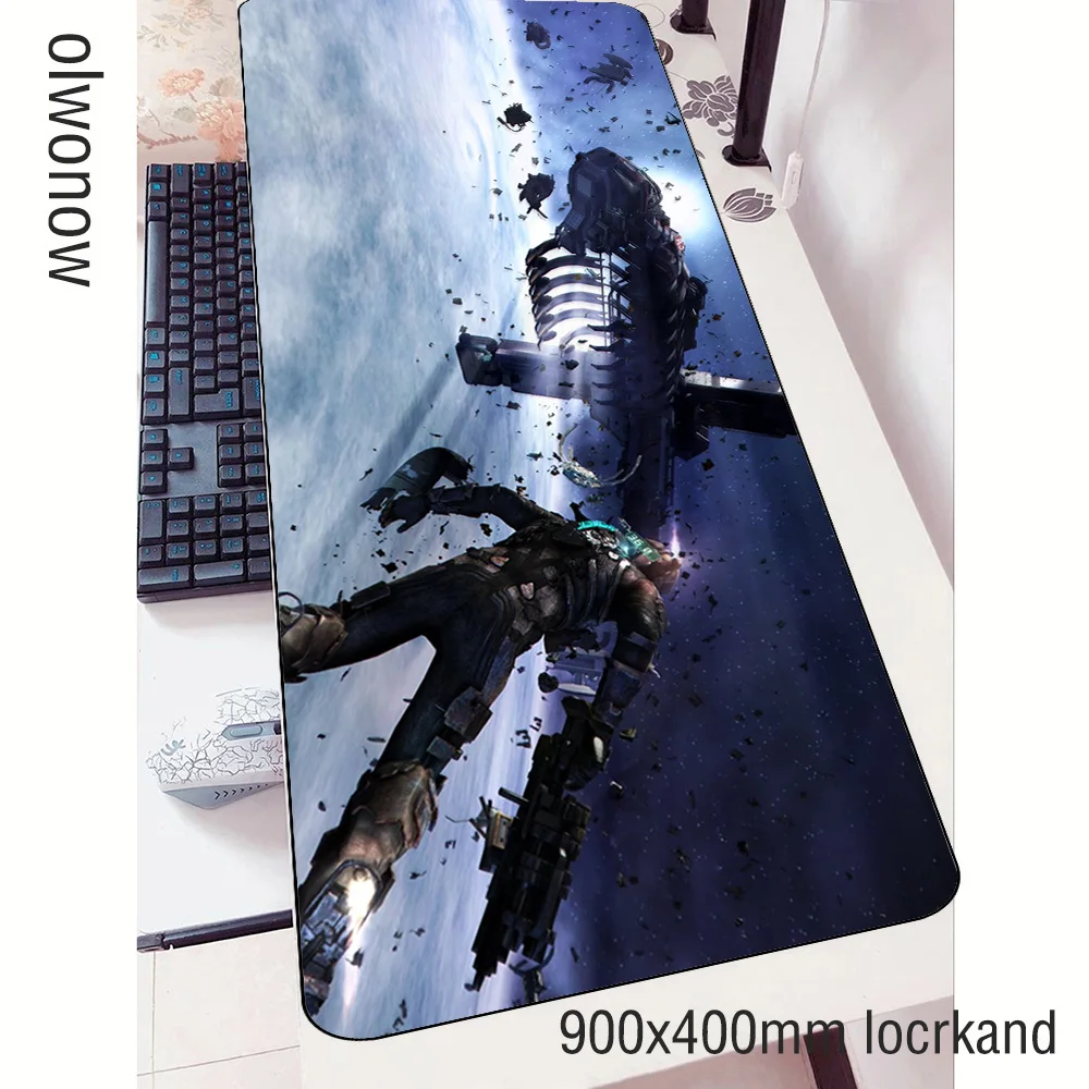 dead space mouse pad gamer Cartoon 90x40cm notbook mat gaming mousepad large Aestheticism PC desk padmouse mats | Компьютеры и офис