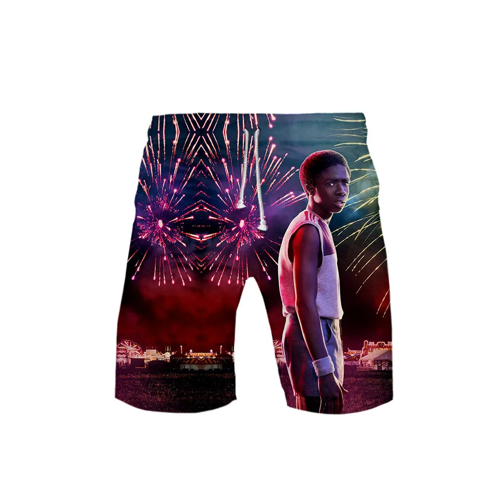 

3D Stranger Things Mens Board Shorts Summer Beach Surf short Pants Quick Drying Swimwear Male Swim Shorts 6XL Swimming Trunks