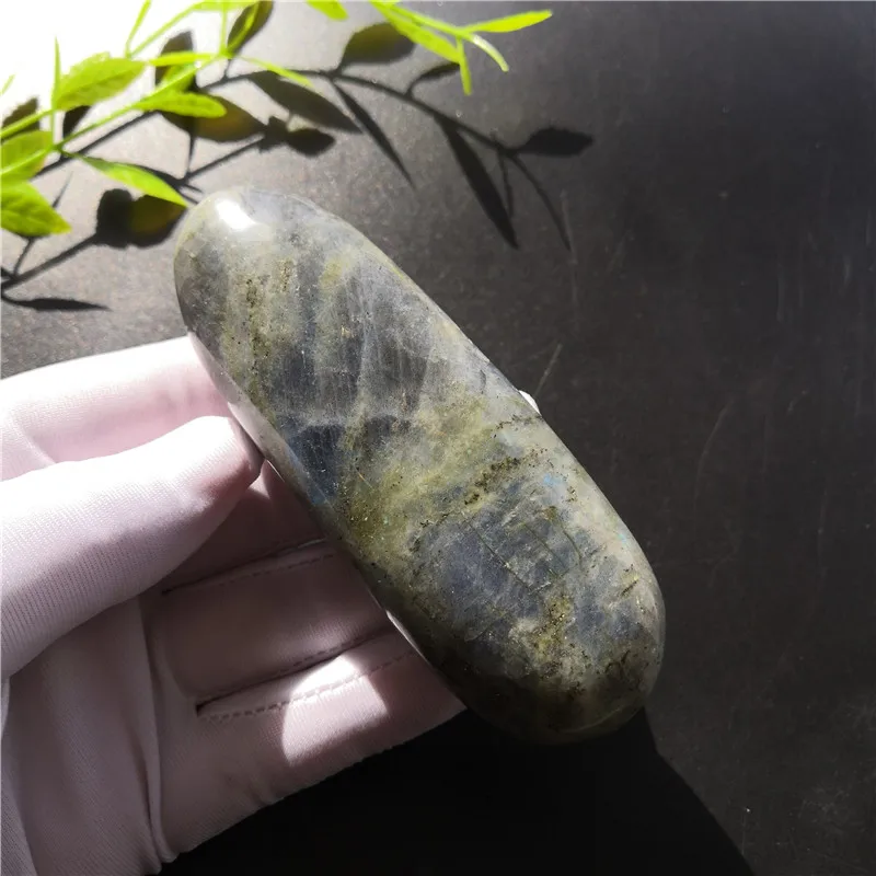 Natural Labradorite Crystal Rough Polished Beautiful From Madagascar Specimen Fengshui Collection | Дом и сад