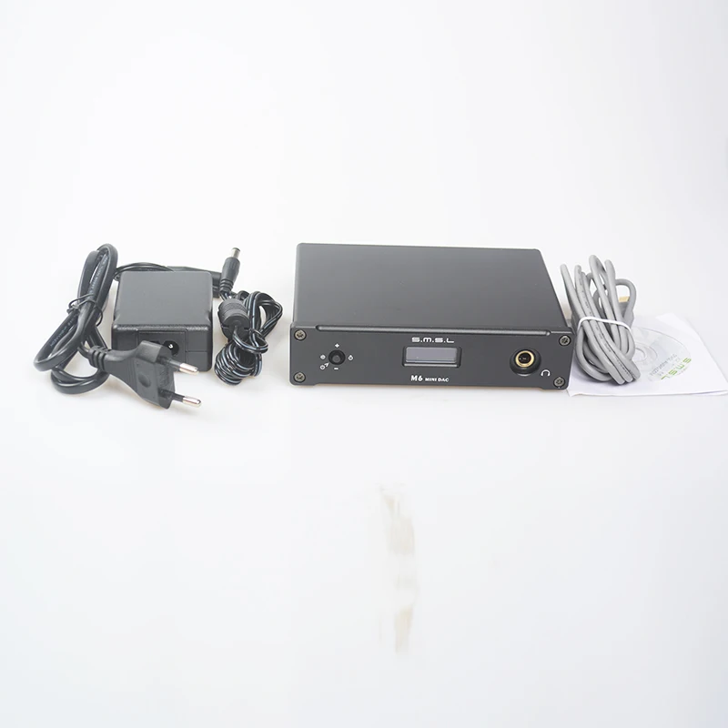 SMSL M6 Мини HiFi аудио декодер Усилители для наушников 32bit/384 кГц USB асинхронный ЦАП