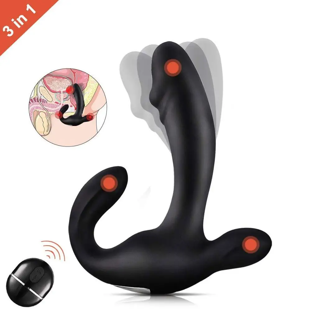 Gay Sex Toys Wireless Vibrator Prostate Stimulator Anal Butt Plug Silicone Massage Vibrators For Men Faloimitator Av | Красота и
