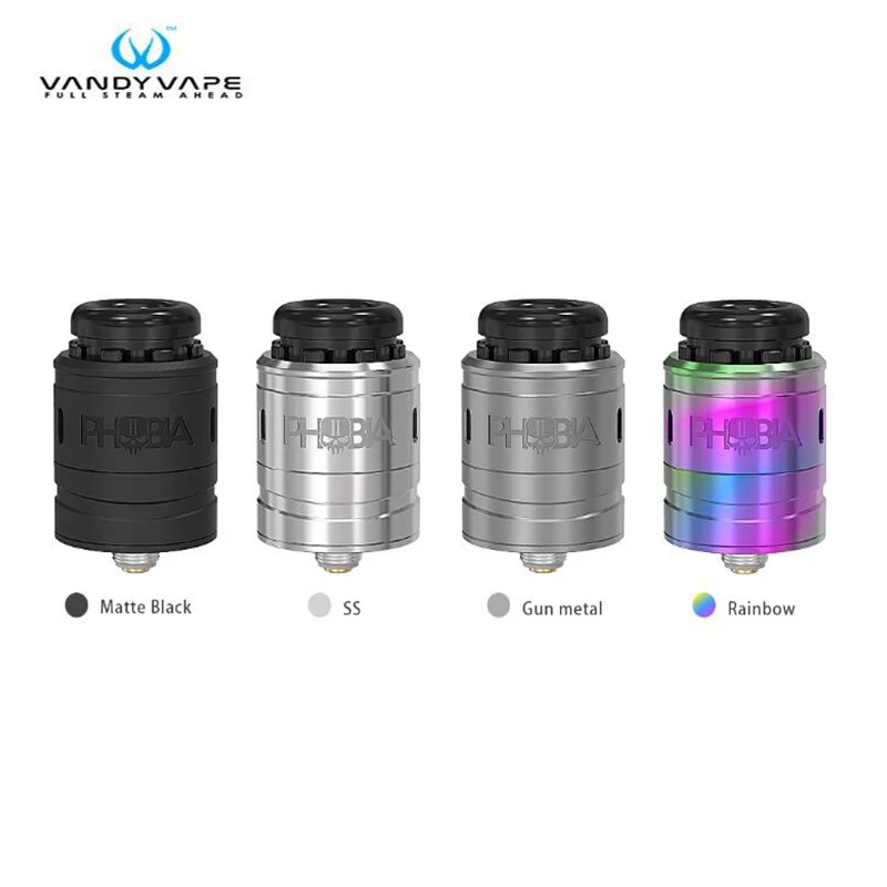 Оригинальный vandy VAPE фобия V2 RDA танк электронная сигарета Испарительный бак II 2 для