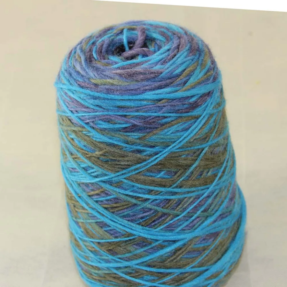 

Партия из шерстяной пряжи голубого Королевского песка 500-522, 1 шт. x 5822 г