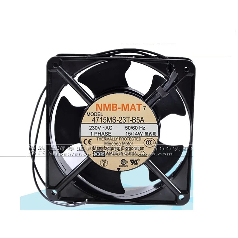 Новый оригинальный вентилятор 4715MS 23T B5A 12038 AC230V 12 см осевой охлаждения|cooling fan|12cm
