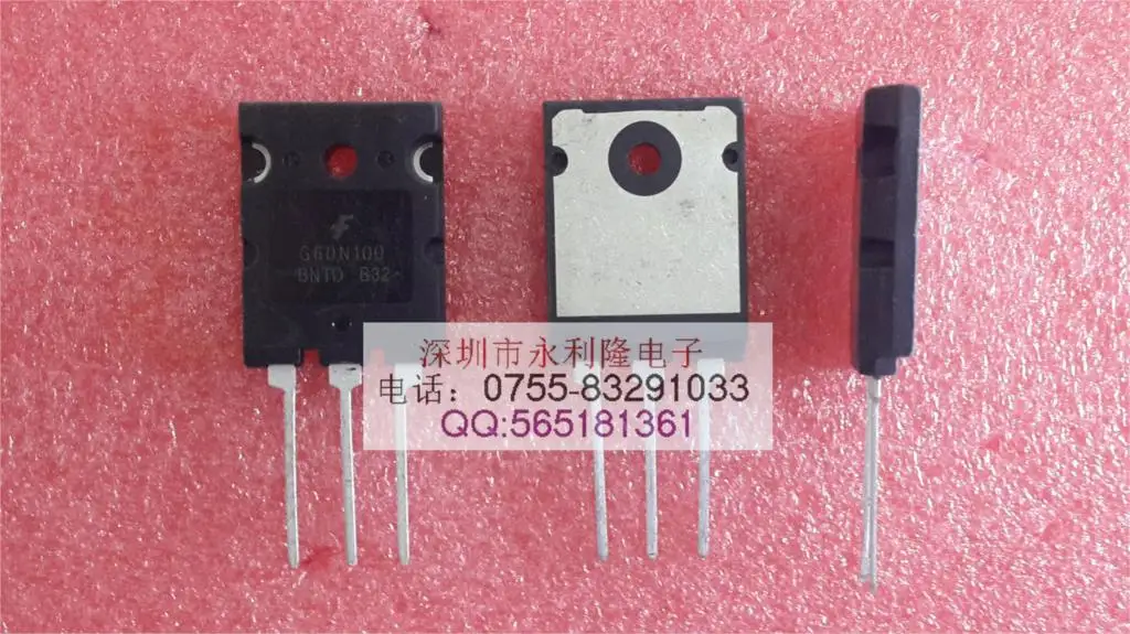 

5 шт./G60N100BNTD G60N100, 60 А, 1000 В, NPT