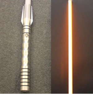 silvery HD redlight Светильник Skywalker из серии Luke черного цвета, меч джедая синего Вейдера 100 см, электронный игрушечный светильник, может быть s светильник, рождественский подарок - Цвет: silvery HD redlight
