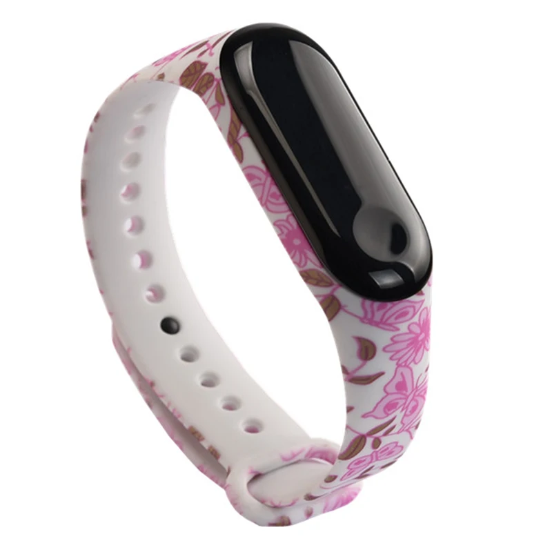 Цветной браслет Correa mi Band 3 4 для Xiao mi band mi 3 Pulseira Band, умный фитнес-трекер mi Store, спортивный ремешок для часов