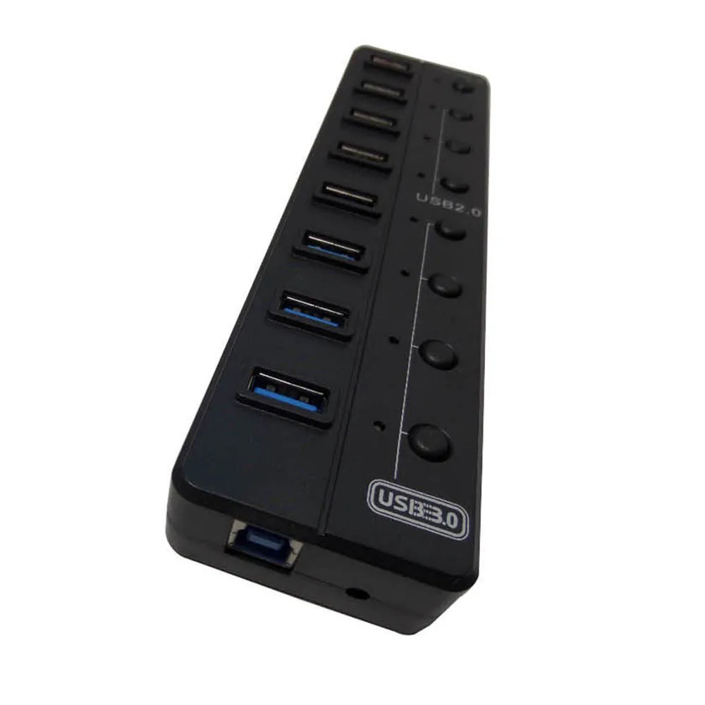4 порта USB3.0 + 3 USB 2 0 2100mA Быстрая Зарядка порт концентратор с независимым
