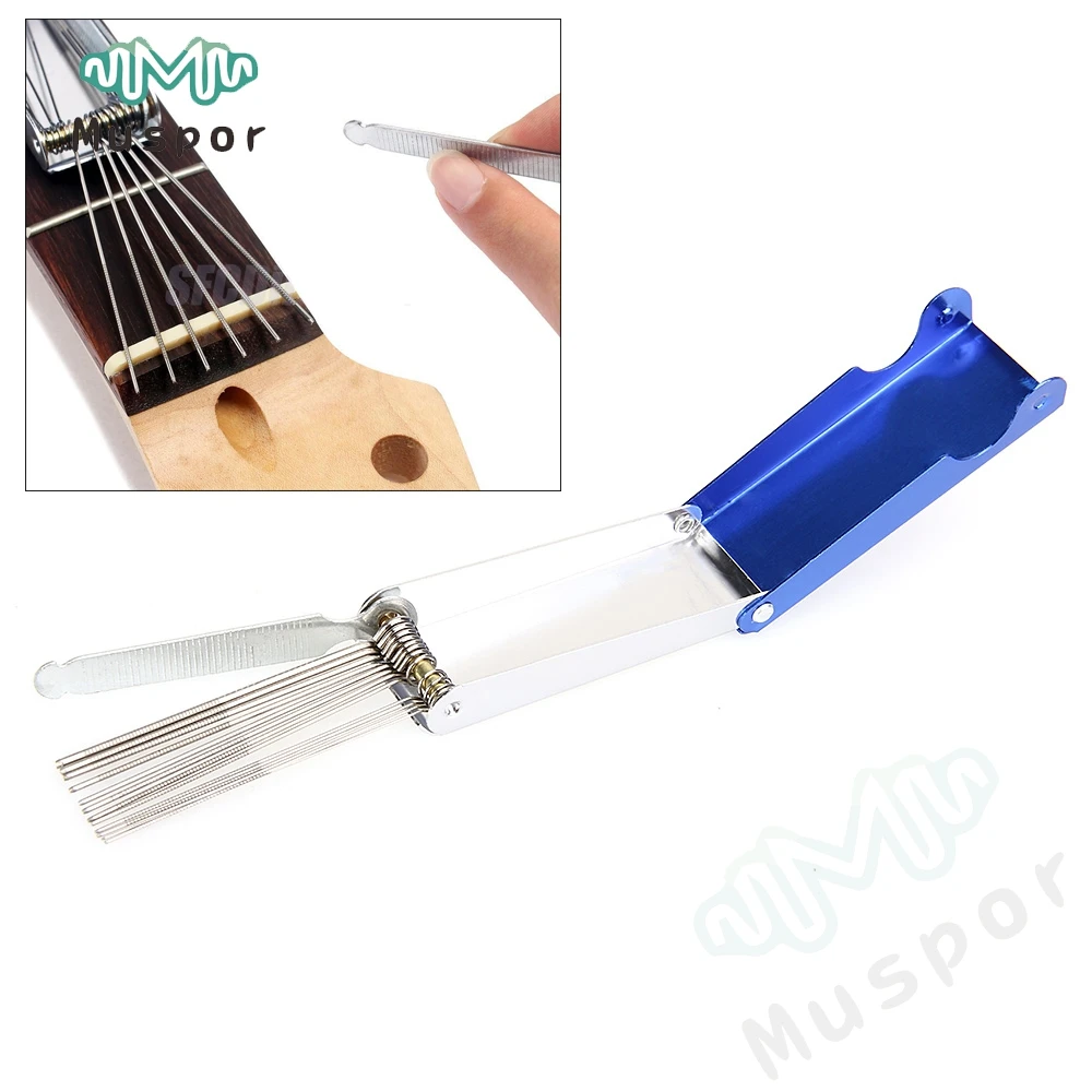 Металлические длинные валы 13 размеров напильники для электрической гитары бас