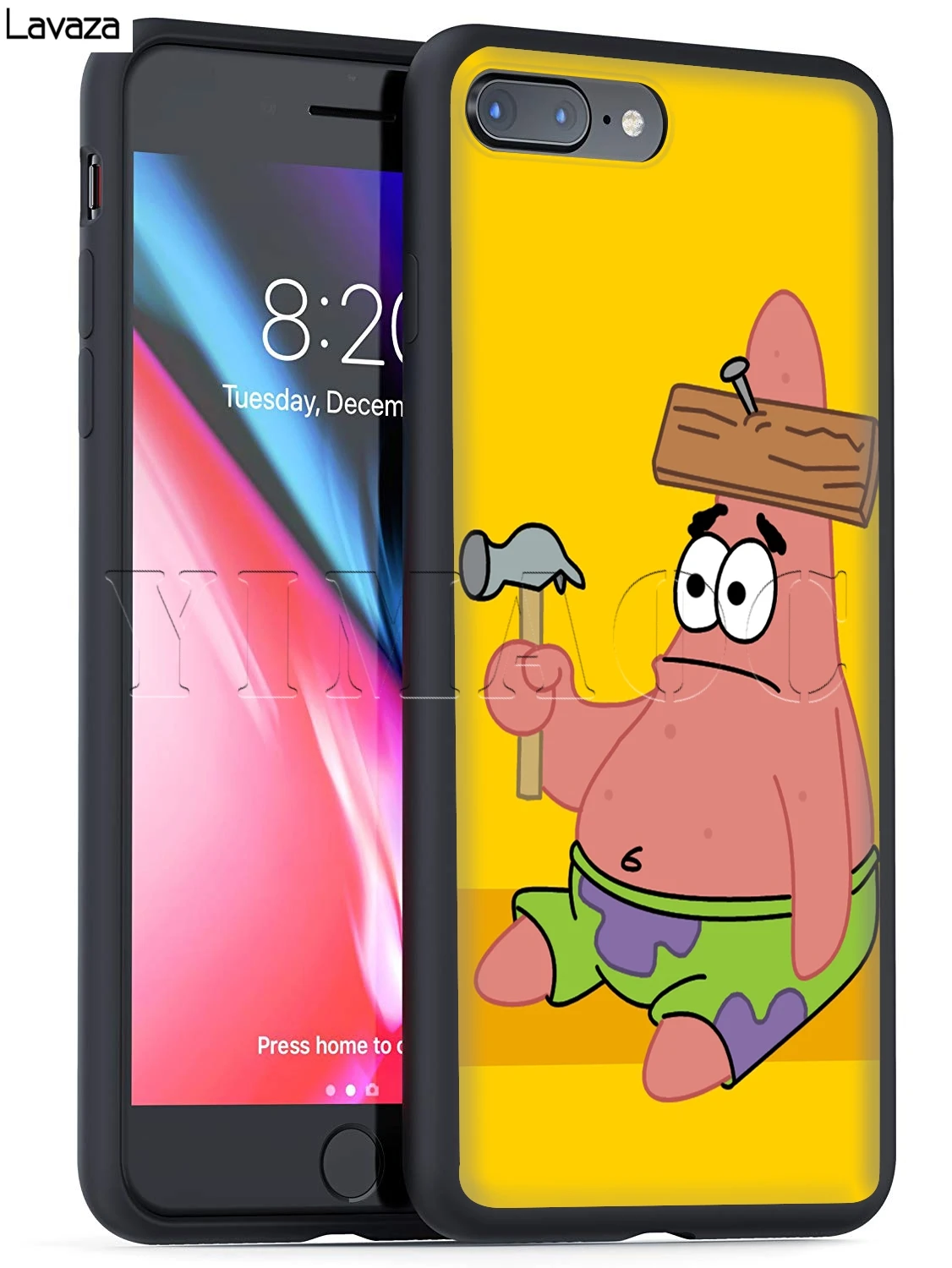 Lavaza Патрик звезда чехол для iPhone 11 Pro XS Max XR X 8 7 6 6S Plus 5 5s se |