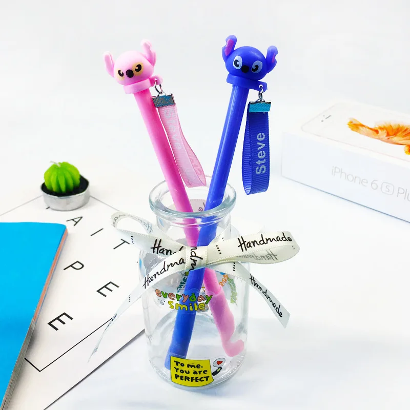 2 шт./лот стежка Стив стираемый синие чернила гелевая ручка рекламный подарок