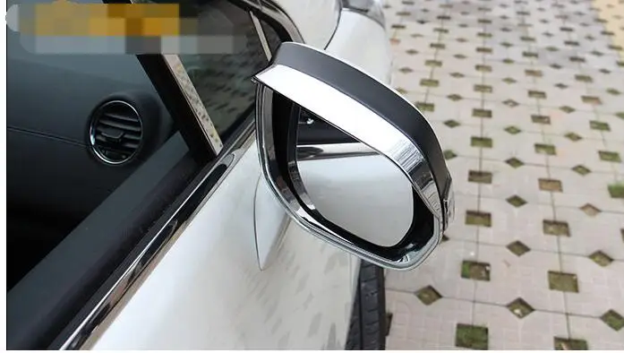 2 шт. хромированные накладки на боковые двери Зеркала для Peugeot 3008 2013 2014 2015 2016|siding