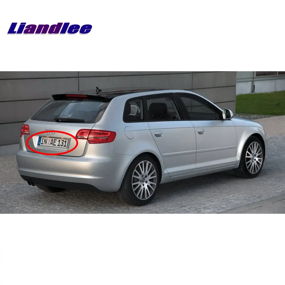 Liandlee Автомобильная камера заднего вида для Audi A3 A4 A6L A8 парковочная ручка