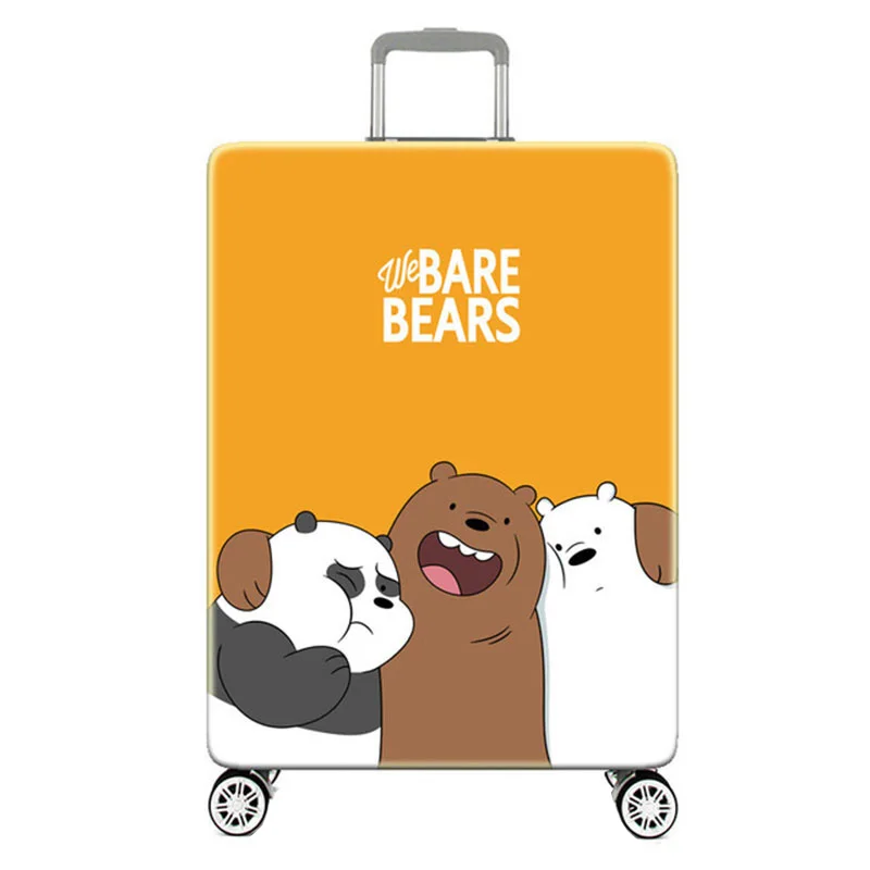 D Luggage cover Животный узор багаж защитный чехол КРЫШКА ДЛЯ 19-32 дюймов чемодан тележка эластичный чехол от пыли аксессуары для путешествий - Цвет: D Luggage cover