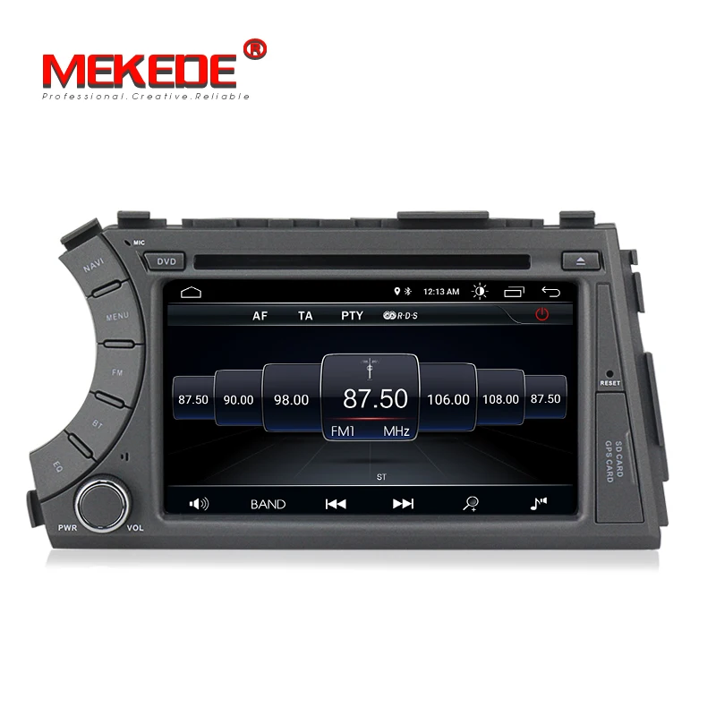 Самая низкая цена! 7-дюймовый 2din android8.1 Автомобильный dvd плеер для Ssangyong Actyon Kyron 2005-2013 с gps навигации quad core wifi BT