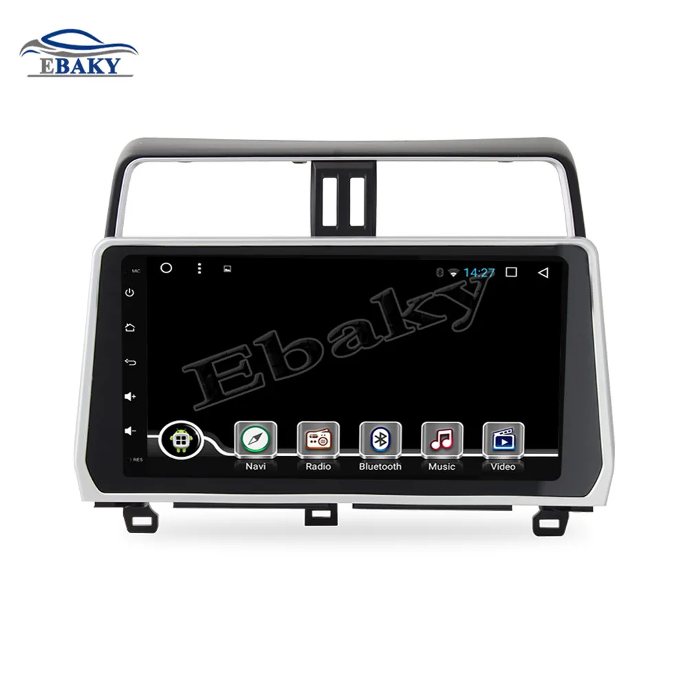 NaviTopia 10 2 дюймовым Octa Core Android 7 1 8 автомобиля DVD gps навигации для Toyota Prado новой 2018 2019