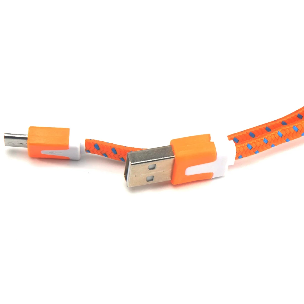 Мини разъем 3 фута веревка Micro USB быстрое зарядное устройство провод для зарядки