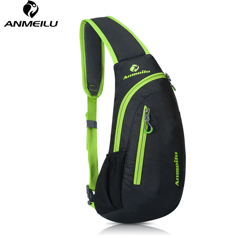 8L Водонепроницаемая нейлоновая маленькая Спортивная нагрудная сумка женская