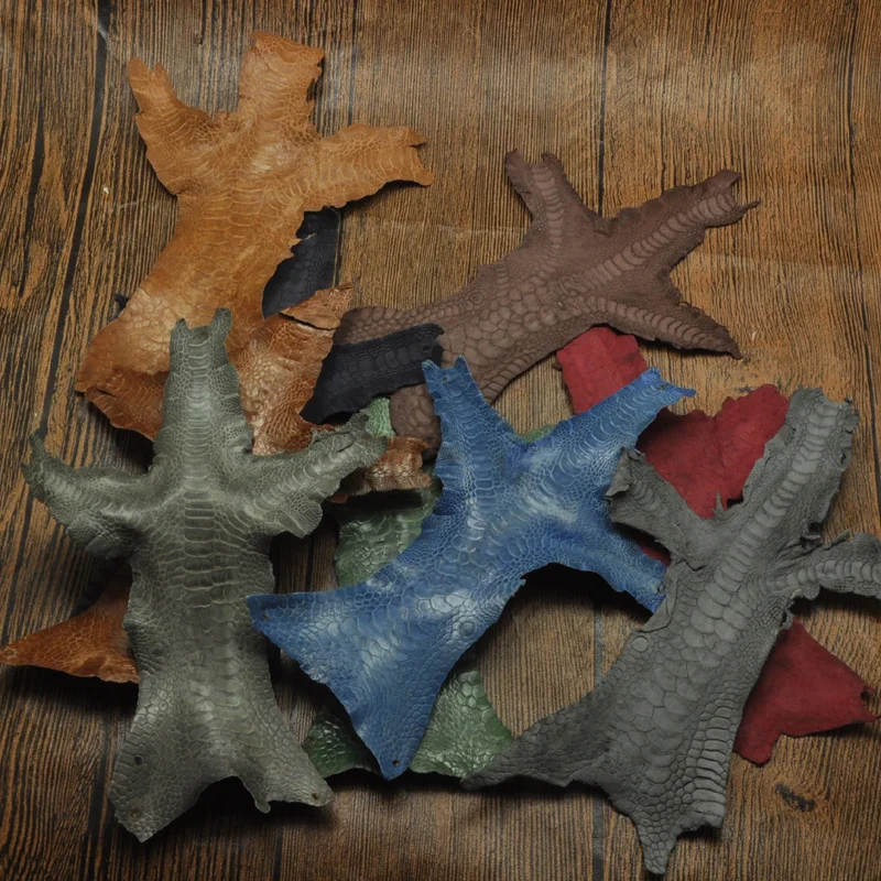 1 шт. натуральные красочные турецкие коготь кожа кусок для DIY ремесленные часы