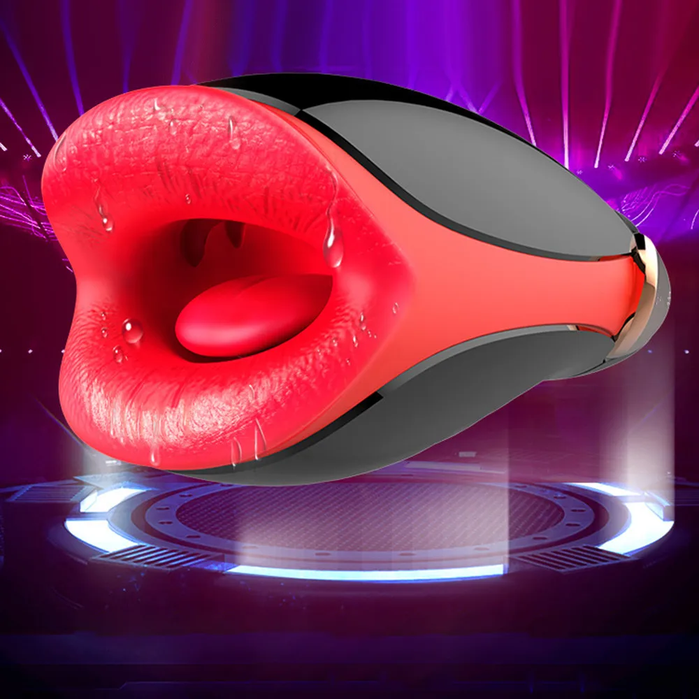 Интеллектуальный нагревающий голос Мужской мастурбатор Глубокая глотка