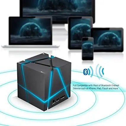 Bluetooth колонки с красочным светодиодным светом Мини Портативный 4 0 беспроводной