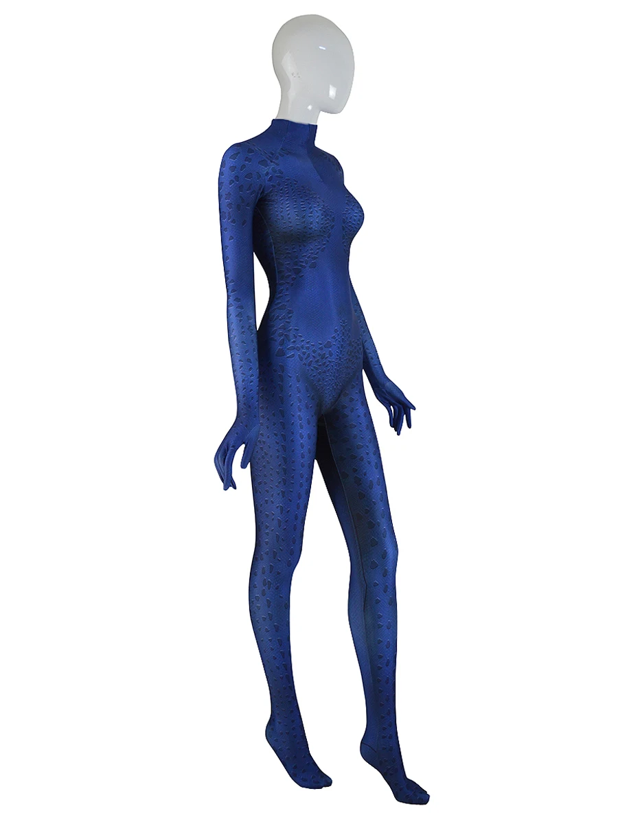 X-Men: Days of Future Past Mystique маскарадный костюм из спандекса для Хэллоуина мужчин X Zentai |