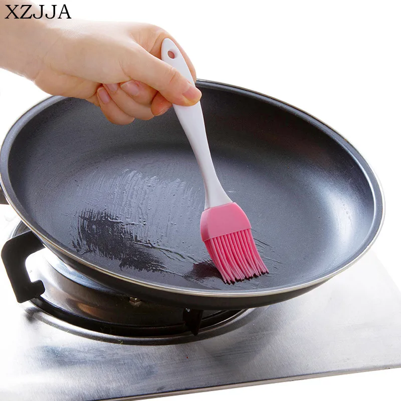 Набор кистей для масла из силикагеля XZJJA, 2 шт., термостойкие кисти для напольного масла, кухня Выпечка тортов, инструменты для выпечки на открытом воздухе, барбекю