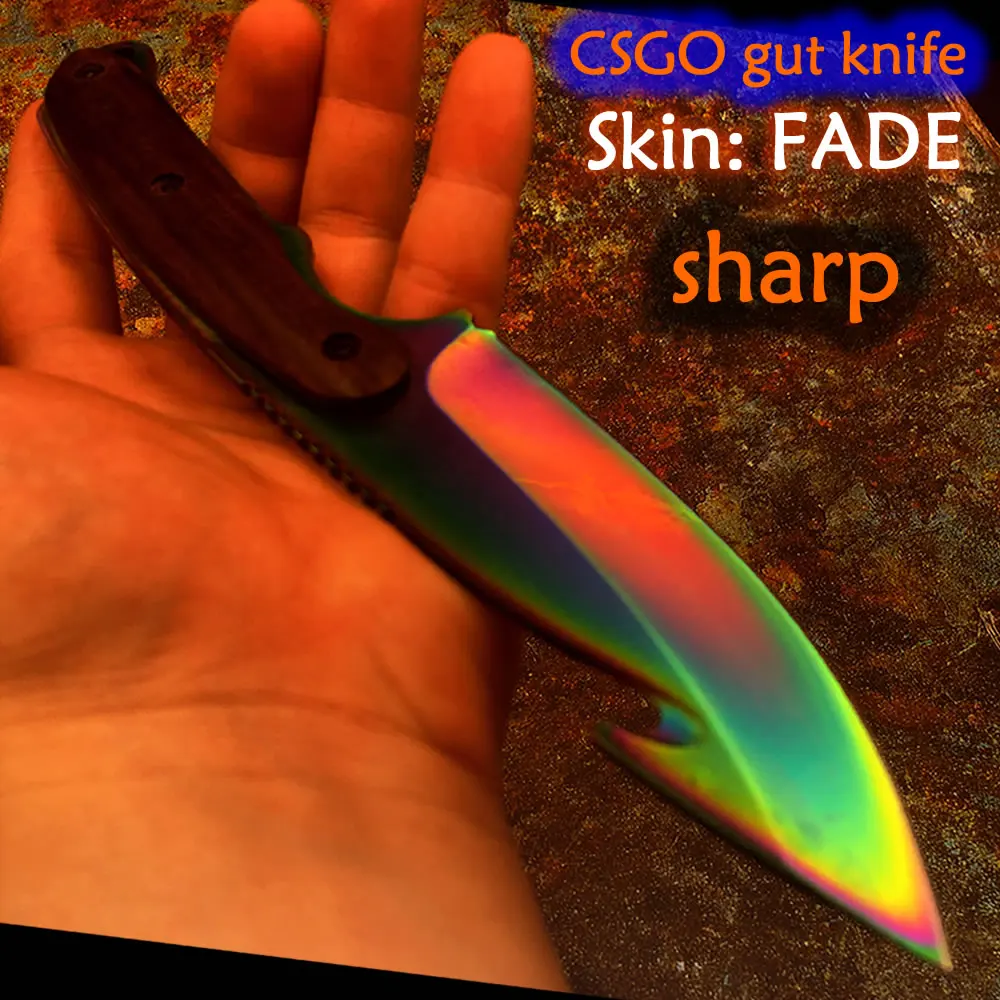 Gut нож CS GO M9 Karambit допплер сапфир Sharp Counter Strike игра ножи выживания кемпинг борьба