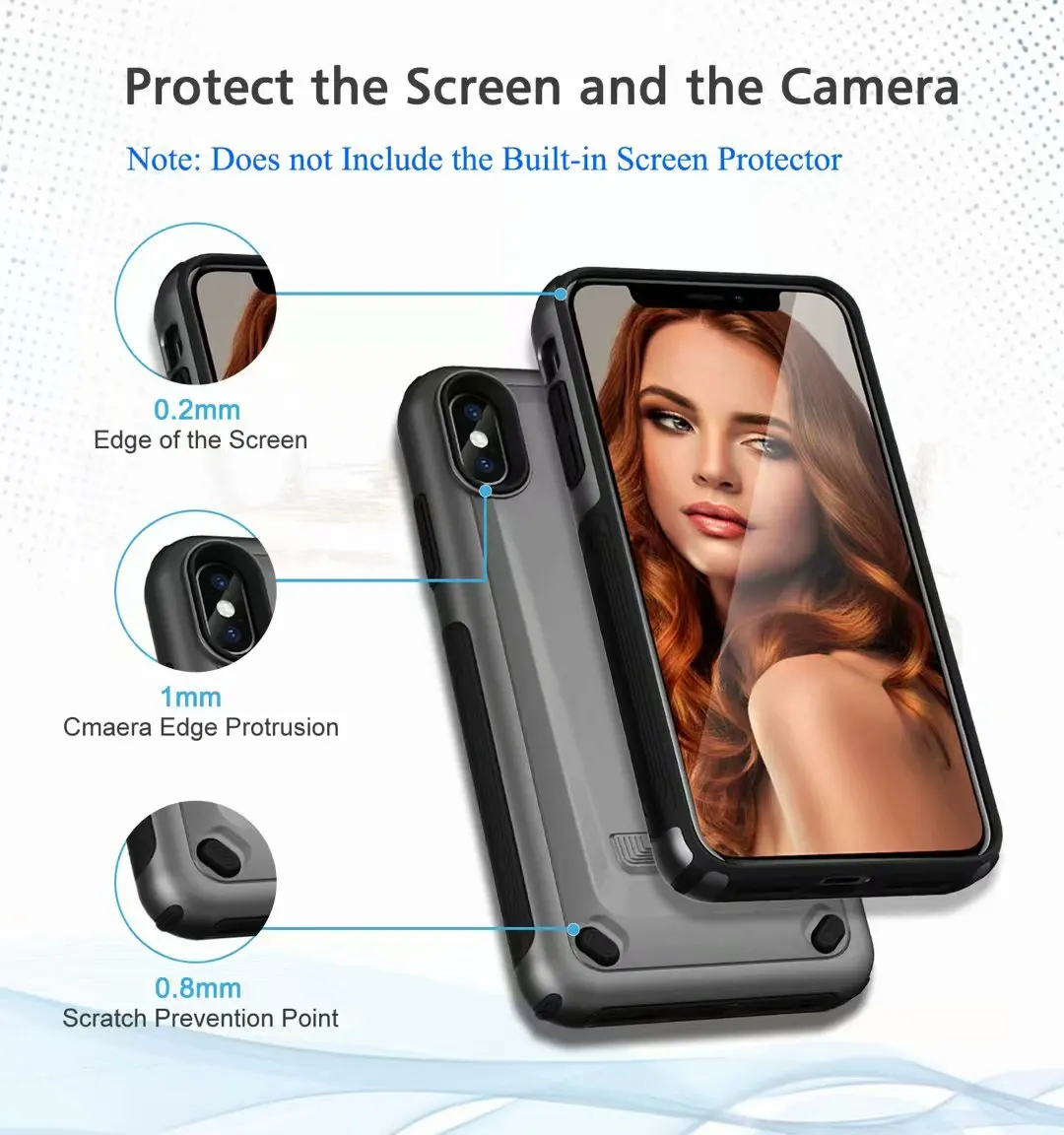 For Apple iPhone Xs Max Xr Case Luxury Anti-Knock Machinist Cover 7 8 Plus Shockproof Rugged Armor Hybrid | Мобильные телефоны и