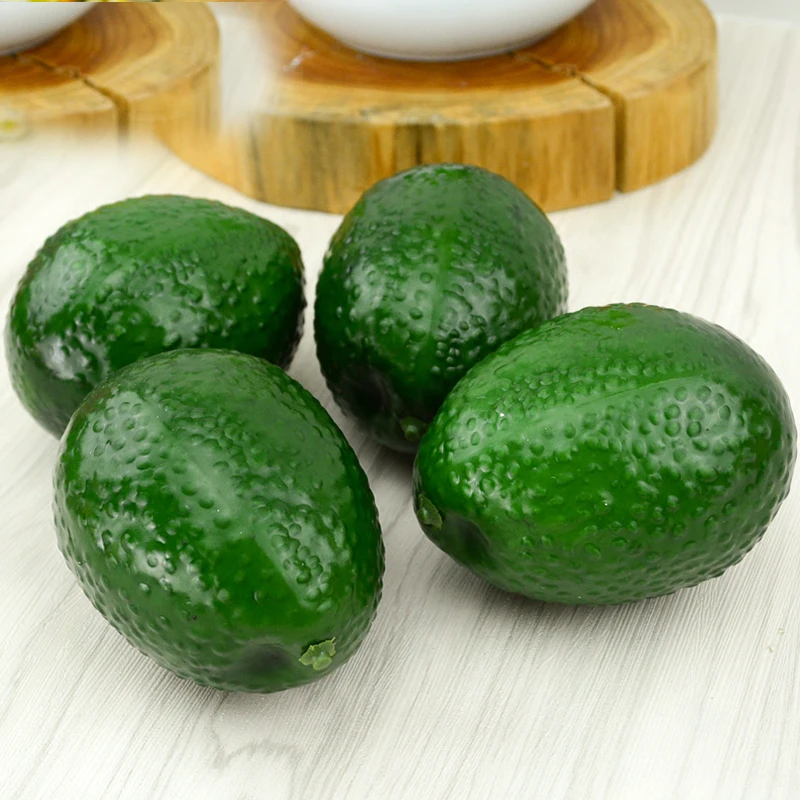 

050 Simulation of avocado fake imported avocado fake fruit model display window home furnishing