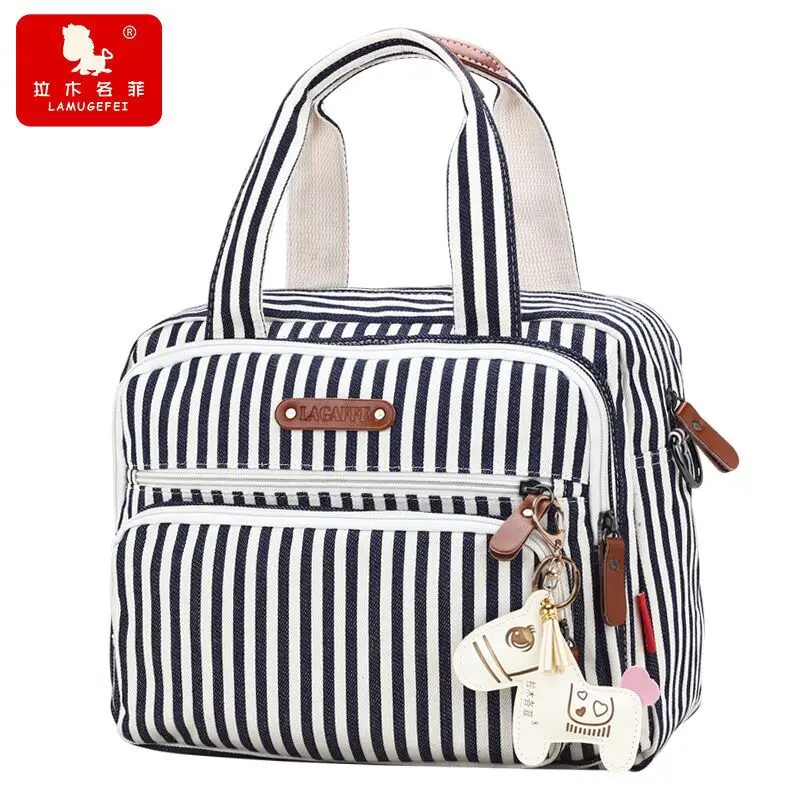 STRIP Коляска Пеленки рюкзак сумка Bolsas Maternidade большая сумка для подгузников, органайзер подгузник сумки для беременных сумка для мамы и малыша - Цвет: STRIP