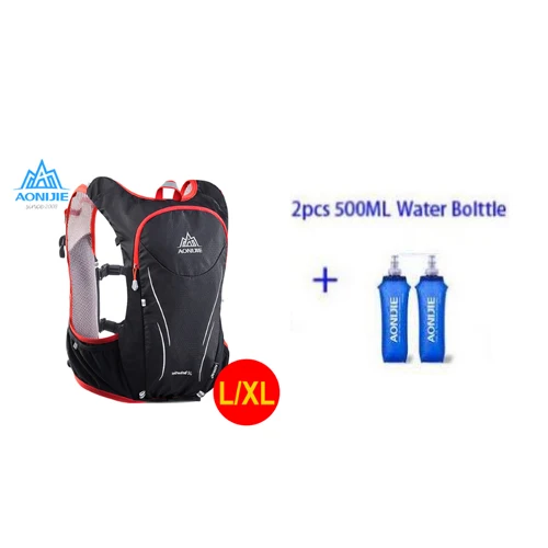 Red LXL And Bottle AONIJIE 5L мужской женский жилет для марафона, гидратационный жилет для л, сумка для воды, сумка для велоспорта, пешего туризма, рюкзак для занятий спортом на открытом воздухе - Цвет: Red LXL And Bottle