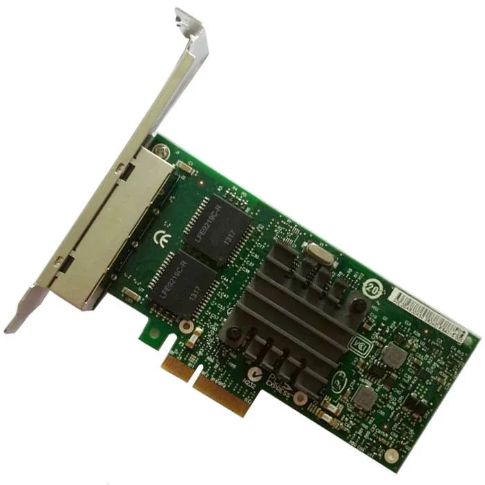 I350 T4 10/100/1000M 4 портовый RJ45 PCI Express Ethernet адаптер сервера NIC|pci express|pci adapternic pci |