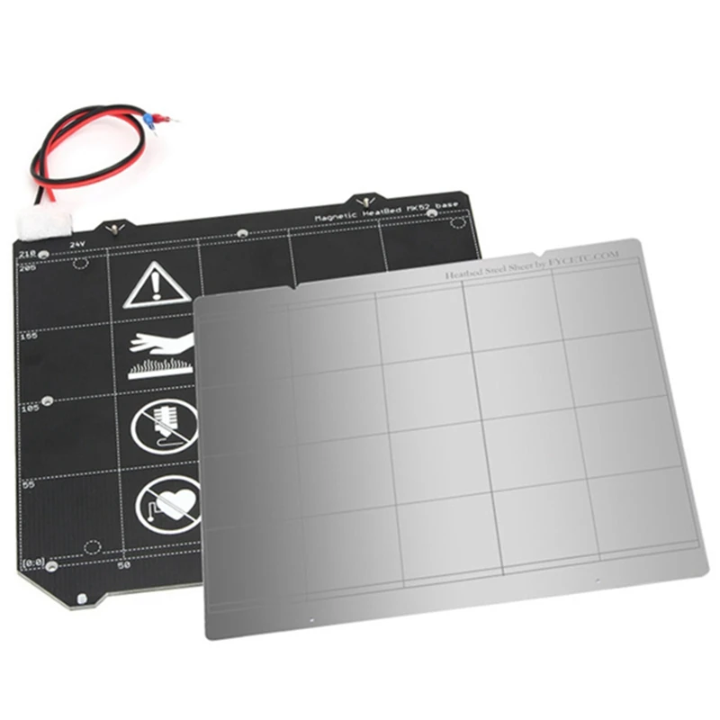 Для Prusa I3 Mk3 3D принтер Магнитная нагревательная кровать Mk52 24V проводка термистор с