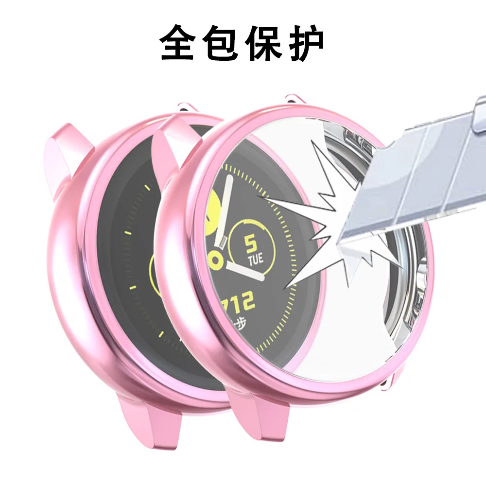 Универсальный мягкий чехол из ТПУ для Samsung Galaxy Watch Active защитное покрытие экрана