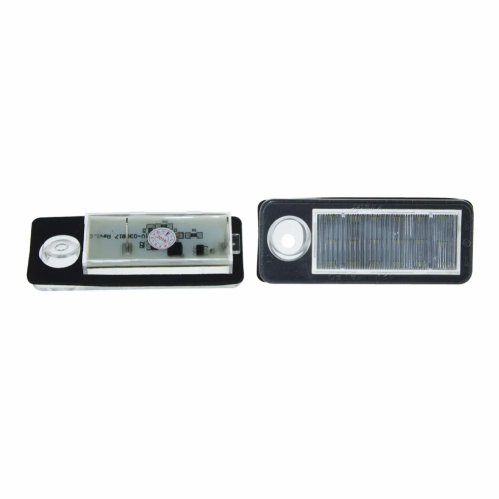 Светодиодная лампа номерного знака для Audi A6 C6 B Avant Wagon 1998 2005 Canbus без ошибок 18SMD